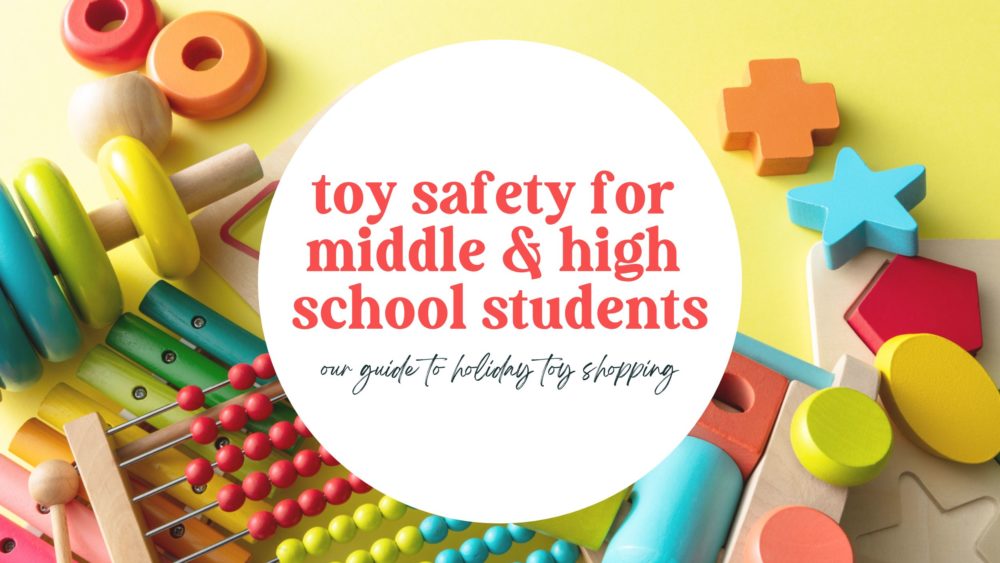 La seguridad de los juguetes de los estudiantes de secundaria y preparatoria en esta temporada festiva