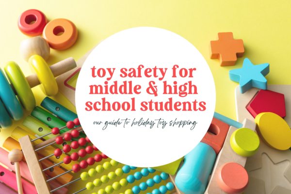 La seguridad de los juguetes de los estudiantes de secundaria y preparatoria en esta temporada festiva